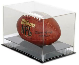 full size football display case in Sports Mem, Cards & Fan Shop