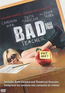 Bad Teacher DVD, 2011, Canadian French