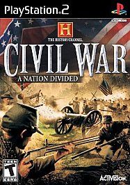 The History Channel   Civil War A Nation Divided Sony PlayStation 2 