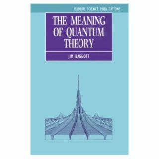 The Meaning of Quantum Theory A Guide for Students of Chemistry and 