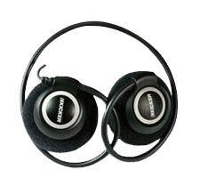Kicker HP301 Neckband Headphones   Black