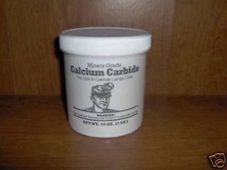 Newly listed CALCIUM CARBIDE ONE POUND FOR MINERS CARBIDE LAMPS
