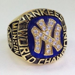 1977 New York Yankees Championship World Series Ring Thurman Munson NY 