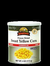 Augason Farms Freeze Dried Non  GMO Sweet Yellow Corn for Backpacking 