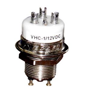 New VHC 1 SPDT Vacuum Antenna Relay 12 VDC Coil for RF Switching