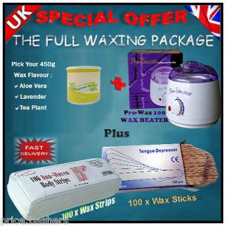   Waxing Hair Removal Kit for Women and Men, with WaxHeater Pro 100 BN