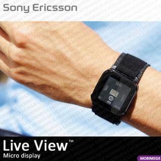 Genuine Sony Ericsson LiveView MN800 Smart Watch Android Bluetooth 