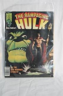 the rampaging hulk 5 1977 marvel comics 