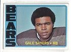 1972 topps 110 gale sayers chicago bears excellent  $ 14 00 