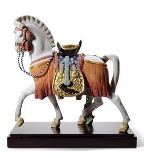 MARVELOUS LLADRO THE WHITE HORSE OF HOPE NEW IN BOX. 8577