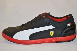 Puma Mens DRIVING POWER LIGHT LOW SF Ferrari Shoes Black Red size 12 