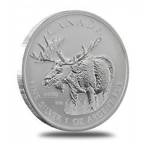 2012 5 dollar 9999 fine silver 1 oz canada coin