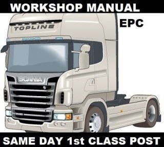 SCANIA MULTI WORKSHOP MANUALS P / G / R / T SERIES TRUCKS UP TO 2011