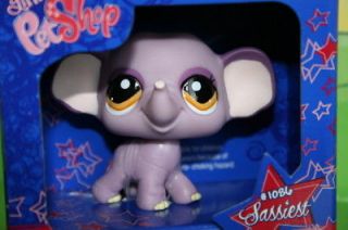 NEW IN PACKAGE RARE RETIRED LIMITED EDITION LITTLEST PET SHOP ELEPHANT 