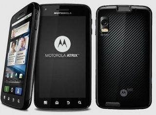 Motorola Atrix 4G MB860 Android AT&T Phone 5MP Cam, WiFi, GPS, Hotspot 