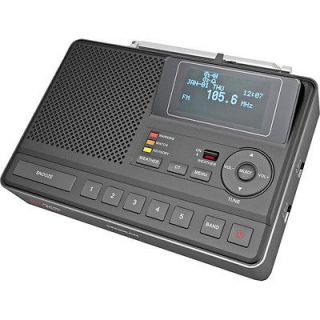 Sangean America CL 100  Table Top Weather Receiver and Alert Radio 