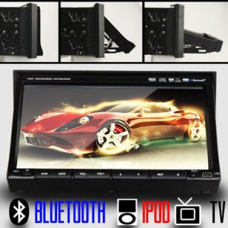 D2208 2 Din In dash 7 Car DVD Player With Radio BT TV Ipod  USB SD 