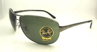 authentic ray ban warrior sunglasses 3342 004 new 63mm
