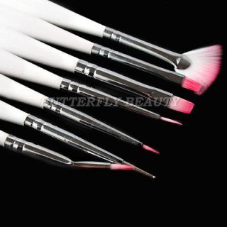 Newly listed 15 Nail Art Acrylic UV Gel Design Polish Brush Set 