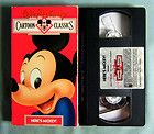 Walt Disney Cartoon Classics Halloween Haunts VHS Tap