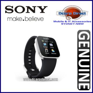 GENUINE SONY BLUETOOTH SMART WATCH WITH LIVEVIEW TOUCH FOR ANDROID 