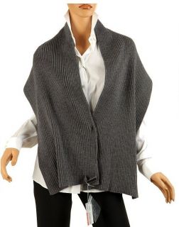new prada ribbed luxury wool gray large scarf shawl unisex