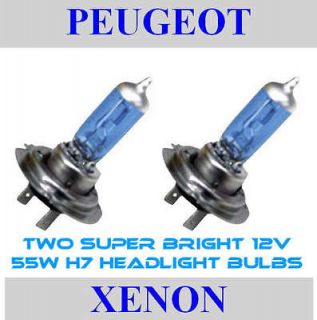   XENON Upgrade Headlight H7 BULBS   206 207 307 406 407 607 807 307CC