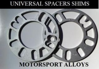 5mm alloy wheel spacers shims for peugeot 205 305 405  7 92 