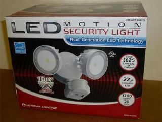 NEW LED Motion Security Light 1700 Lumens 180° Lithonia Lighting 