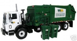FIRST GEAR ISSUED WASTE MANAGEMENT SIDE LOAD TRASH TRUCK #10 3600