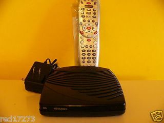 MOTOROLA DCT700 USED CABLE BOX WITH ONE NEW REMOTE & ONE USED POWER 