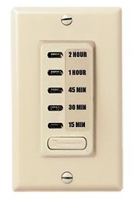 INTERMATIC EI235 IVORY ELECTRONIC AUTO OFF TIMER W/OUT HOLD 15/30/45 