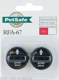   Replacement Batteries RFA 67 6v for PIF 275 Wireless Dog Collar 1 pk