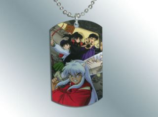 inuyasha dog tag pendant necklace from hong kong time left