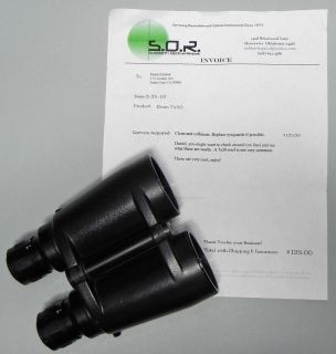 leica leitz elcan 7x50 black binocular 02450 