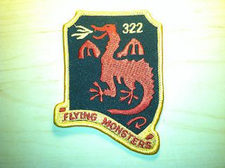   Patch Germany German Air Force Flying Monsters 322 Luftwaffe Tornado