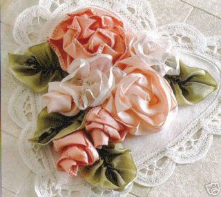 Book of Ribbon Ideas How to make Basic Bows Roses Rose Little Big