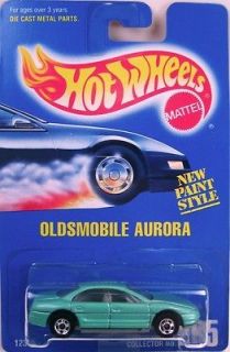   Oldsmobile Aurora olds turquoise BW Clear glass #265 BP HTF 1994