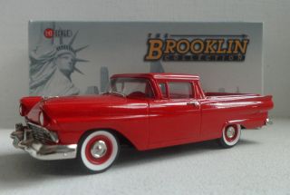 Brooklin models BRK108 1957 Ford Ranchero (flame red ) Mint Boxed