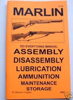marlin 1894 1985 336c rifle operators manual 32 pg time