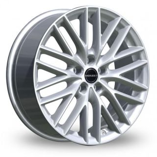 17 Borbet BS5 Alloy Wheels & Continental Tyres   VW PASSAT 5 STUD 