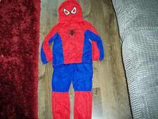 NEW Boys Spider Man Dress Up Costume With Mask Age 6   7 Years 