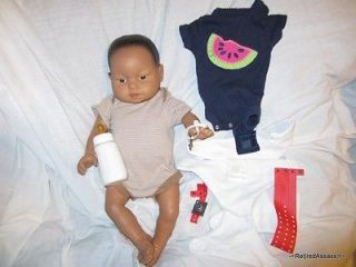 RARE RealCare Baby Think It Over Doll G6 Gen 6 Hispanic Mexican Boy 