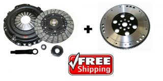 COMPETITION Stage 2 Street Clutch Kit & Flywheel 89 92 Eclipse FWD 
