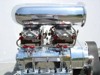 NEW BIG BLOCK CHEVY THE BLOWER SHOP SUPERCHARGER 871 POLISHED 1V HA 