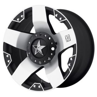 KMC XD775 ROCKSTAR XD77522287544 22X12  44MM OFFSET 8X170 MACH BLACK 