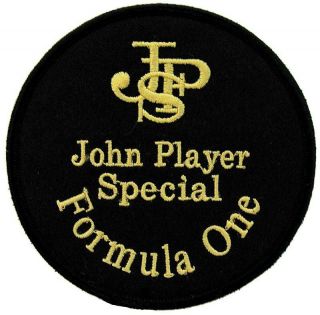 jps john player special f1 racing embroidered patch 01 from