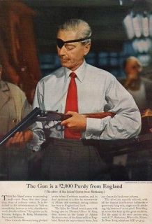 1955 Viyella Mens Shirt Vintage Purdy English Shotgun Griffin & Howe 