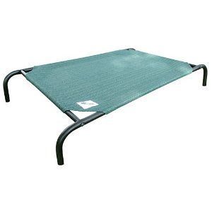 Coolaroo Elevated Pet Bed Knitted Fabric premium Dog Cots Large lbs 