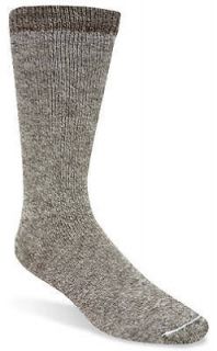 wigwam mens large gray cushioned thermal boot sock